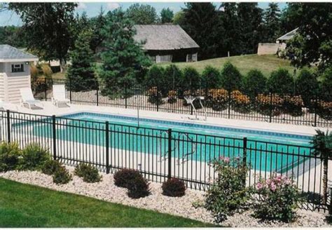 30 Stylish And Practical Pool Fence Designs Digsdigs