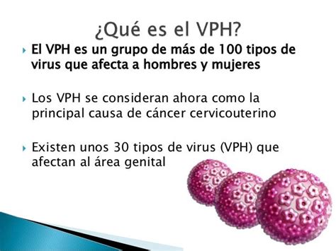 Virus Del Papiloma Humano Vph