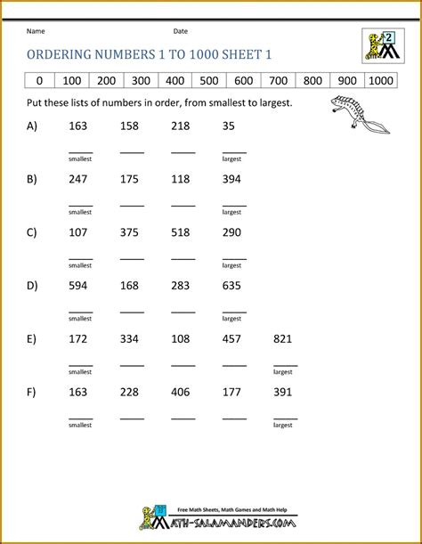 Missing Numbers 1 To 1000 Worksheet Worksheet Resume Examples
