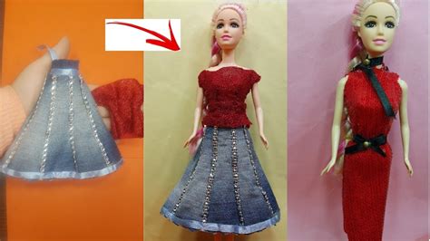 Diy Clothes For Dolls 👗😙 Diy Barbie Clothes Life Hacks 🤗 Barbie