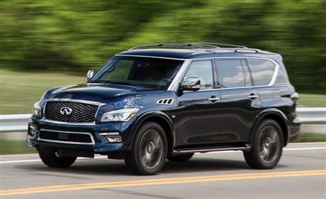 2016 Infiniti Qx80 4wd Test Review Car And Driver