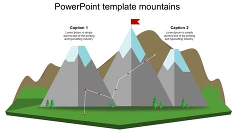 Attractive Mountain Powerpoint Template Presentation