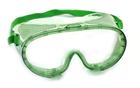 Eisco Labs Basic Green Safety Goggles - Vented with adjustable Elastic strap - Walmart.com ...