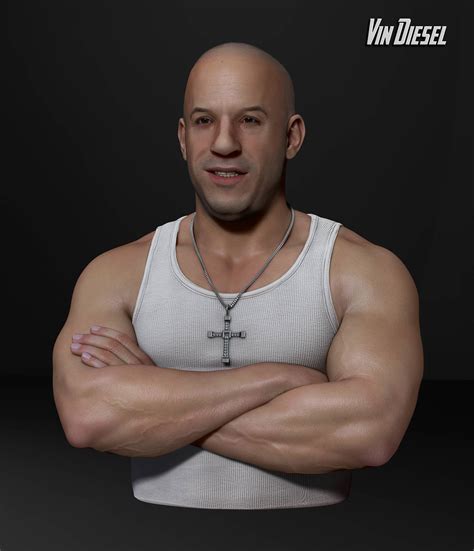 Vincent, an acting instructor and theatre manager, in an artists' housing project in new york city's greenwich village. 3D Model - Vin Diesel | CG Persia