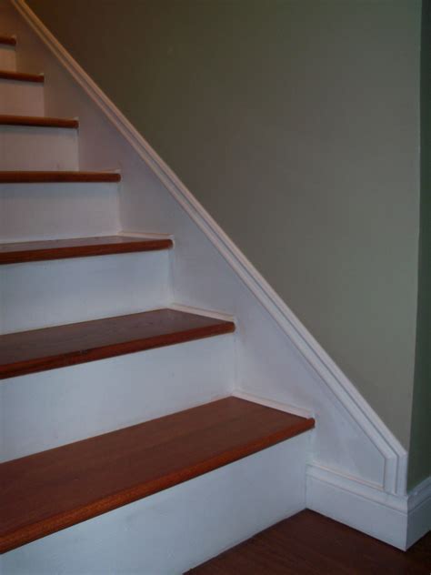 The walls, the trim, the ceiling, the doors, everything! Faux baseboards completed with paint, a chair rail, show ...