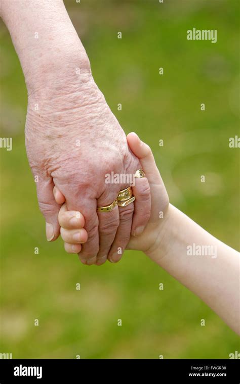 Young Hands Holding Old Hands Hi Res Stock Photography And Images Alamy