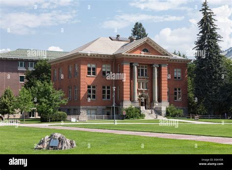 University Of Montana Campus Missoula Montana Usa Stock Photo Alamy