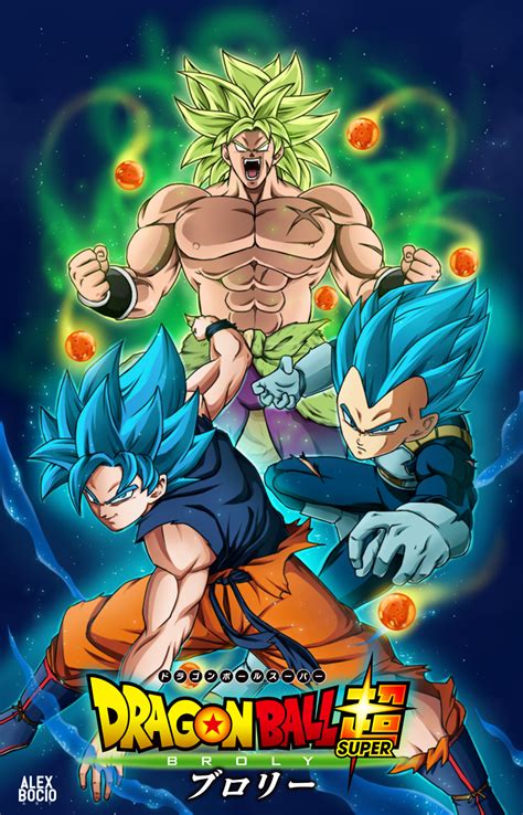 , doragon bōru sūpā burorī) is the 20th dragon. Dragon Ball super:broly (poster) by alexbocioart on DeviantArt