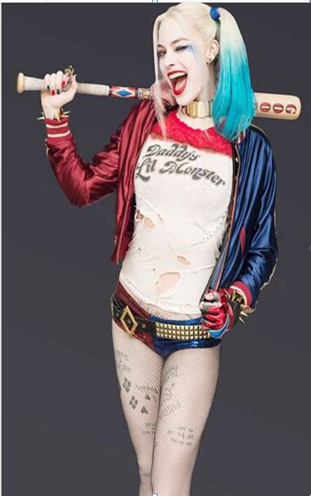 Dc Suicide Squad Batman Harley Quinn Joker Costume Adult Women Girls Harleyquinn Cosplay Outfit