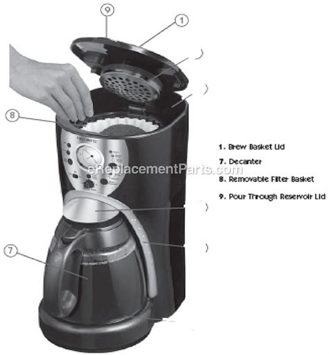 Mr Coffee Isx43 Parts List And Diagram