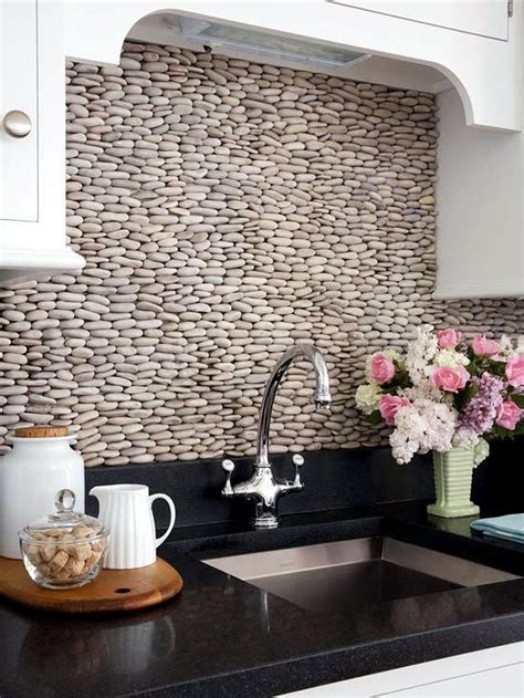 30 Ideas For Kitchen Design Back Wall Tiles Glass Or Stone Interior