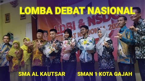 Nobar Acara Penutupan Dan Penganugrahan Ldbi Dan Nsdc Tingkat Nasional