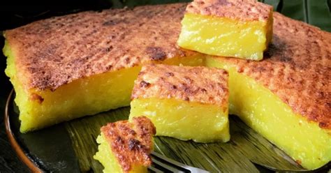 Kita tak guna tepung lain sebab ubi kayu itu sendiri dah berbentuk kanji. Resipi Bingka Ubi Bakar oleh Gyna Elenna - Cookpad