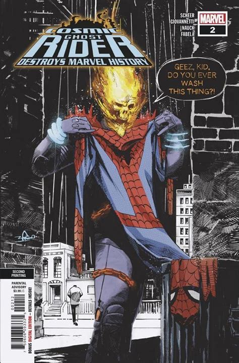 Cosmic Ghost Rider Destroys Marv 2 C Jul 2019 Comic Book By Marvel