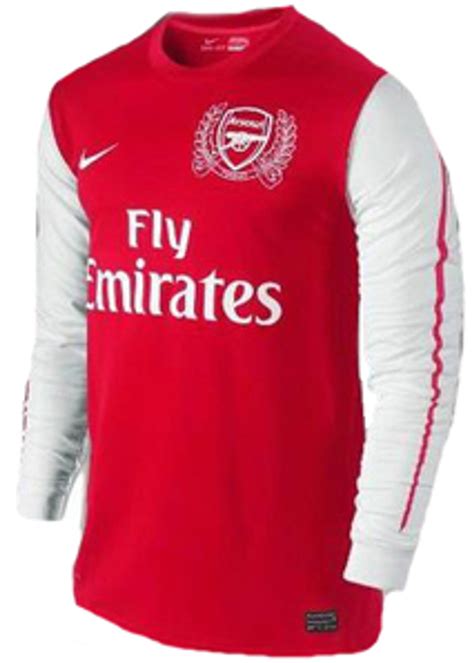 Nike Arsenal 2012 Home Ls Jersey Soccer Plus