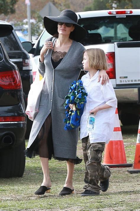 Angelina jolie met future husband brad pitt on the set of mr. Angelina Jolie's biological daughters now dressing like ...
