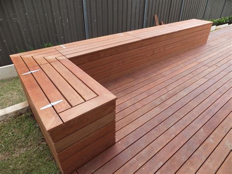 Deck Box With Seats - DIY