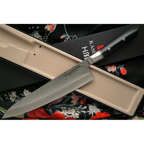 Gyuto Japanese Kitchen Knife Kasumi Hm 78024 24cm For Sale Mygoodknife