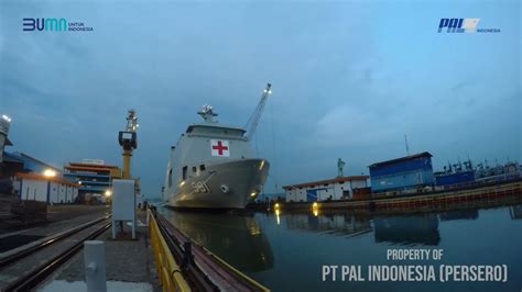 Pt Pal Indonesia Persero Sukses Luncurkan Kapal Bantu Rumah Sakit