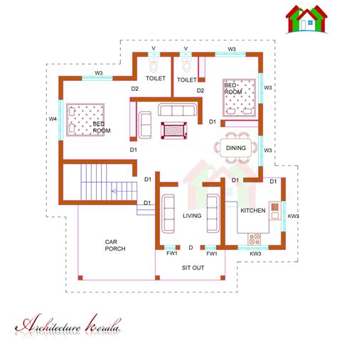 You can be able to see here additional modern style of house plans try once and get modern design and themes. Kerala Model House Plans 1500 Sq Ft | Joy Studio Design ...