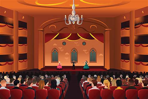 Theater Audience Clip Art Vector Images And Illustrations Istock