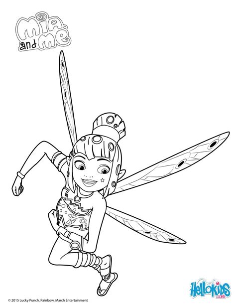 The coloring pages will help your child to focus on details while. Mia And Me Coloring Pages at GetDrawings | Free download