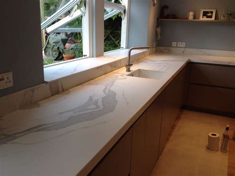Neolith Estaturio Silk Finish Book Matched Sweet Home Home Work Tops