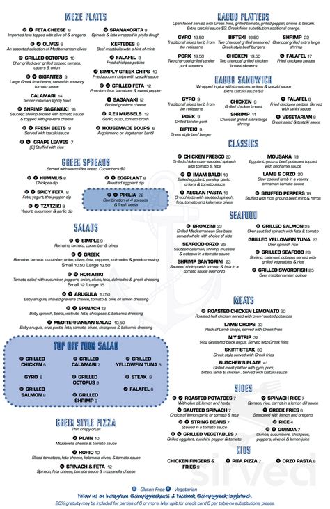 Over easy kitchen holmdel holmdel nj. Simply Greek menu in Holmdel, New Jersey, USA