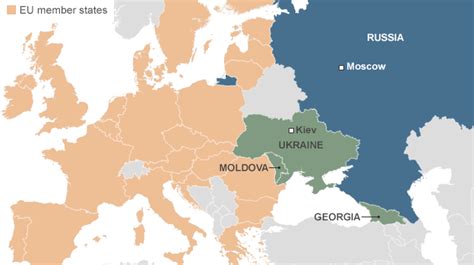 Guide To The Eu Deals With Georgia Moldova And Ukraine Bbc News