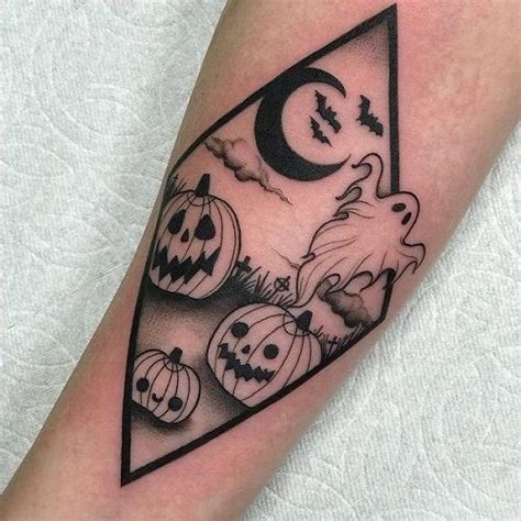 Evil Ghost Tattoo Designs