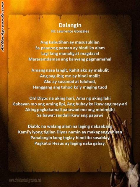 Makatang Pinoy Christian Poem