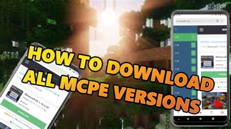 How To Download All Minecraft Pocket Edition Versions In Android