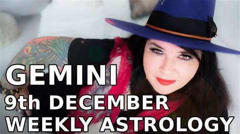 Gemini Weekly Astrology Horoscope 9th December 2019 Youtube