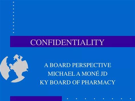Ppt Confidentiality Powerpoint Presentation Free Download Id6303000