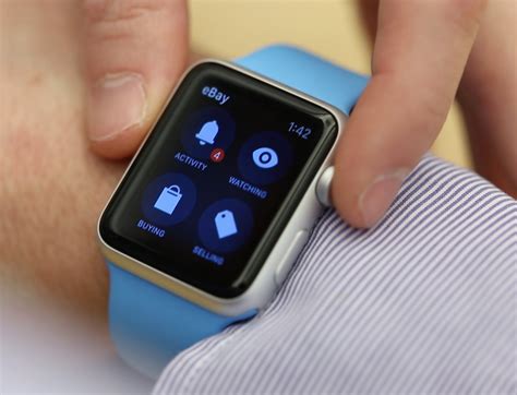 It allows you to start the app straight from your wrist, without even looking at your iphone. eBay for Apple Watch launches, iOS app gains iPhone 6 and ...