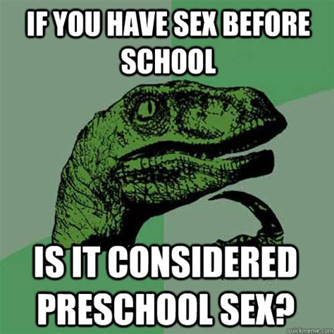 If You Have Sex Before School Is It Considered Preschool Sex