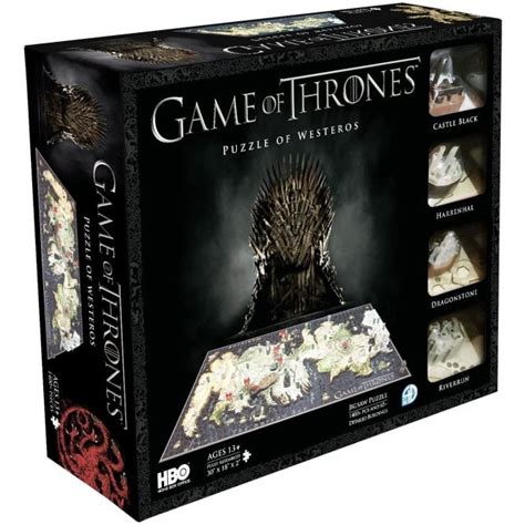 Game Of Thrones Puzzle Of Westeros 1400 Pieces
