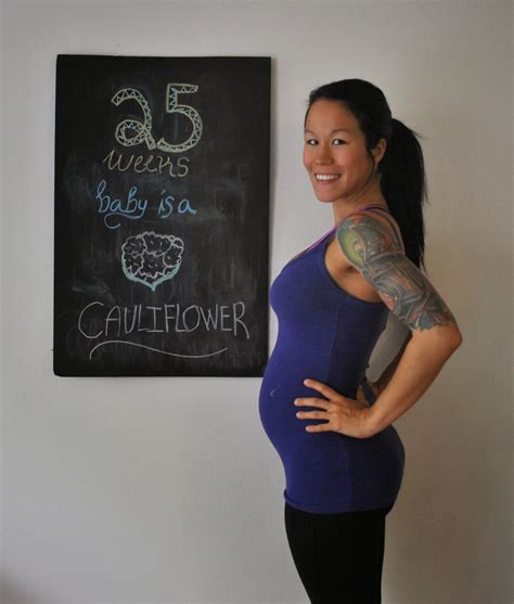 Diary Of A Fit Mommy 25 Weeks Pregnancy Chalkboard Update