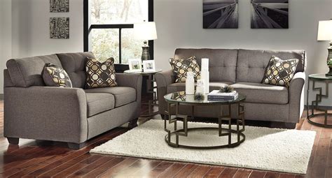 Tibbee Slate Living Room Set Living Room Sets Living