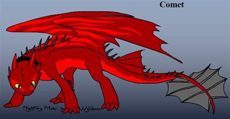 Nightshade by dragondogfilmsg on deviantart. Comet v2 - Wyndbain Nightfury Creator by ZincComet on deviantART