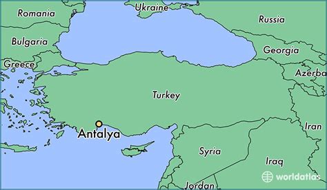 Where Is Antalya Turkey Antalya Antalya Map
