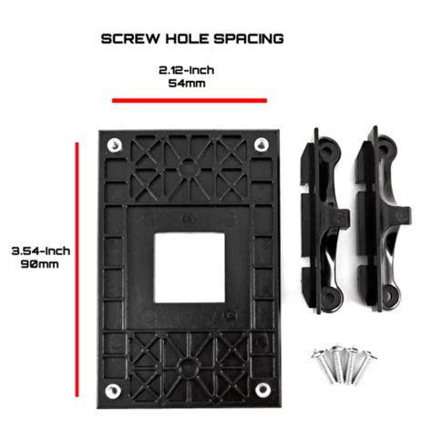 Cpu Motherboard Mounting Retention Brackets And Backplate Base For Amd