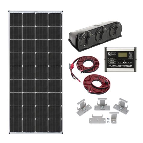 The panels are manufactured in. 170-Watt — Zamp Solar | Solar panels, Solar kit, Solar ...