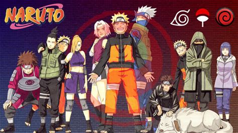 Naruto And Friends Wallpaper By Blaqqy On Deviantart