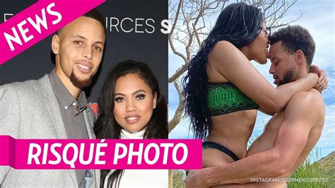 stephen curry posts risqué photo with wife ayesha youtube