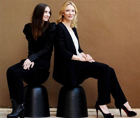Sydneyprossercate Blanchett And Rooney Mara Photographed By Wally