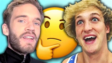 Are Pewdiepie And Logan Paul The Same Person 🤔 Youtube