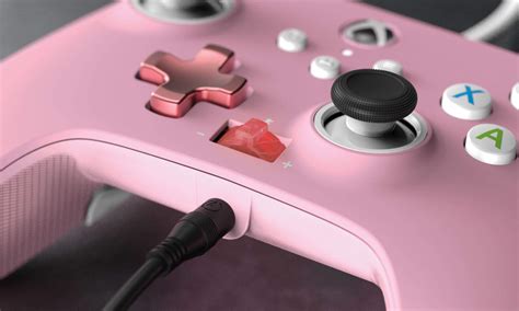 Powera Enhanced Wired Controller For Xbox Pink Inline Gamepad Wired