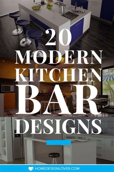 Do You Want A More Modern Kitchen Bar Without Giving Up Its
