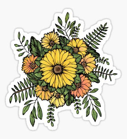 Ver más ideas sobre libreta de apuntes, decoraciones para trabajos, decorar hojas de cuaderno. Stickers De Flores Tumblr - Diseño Artesanal